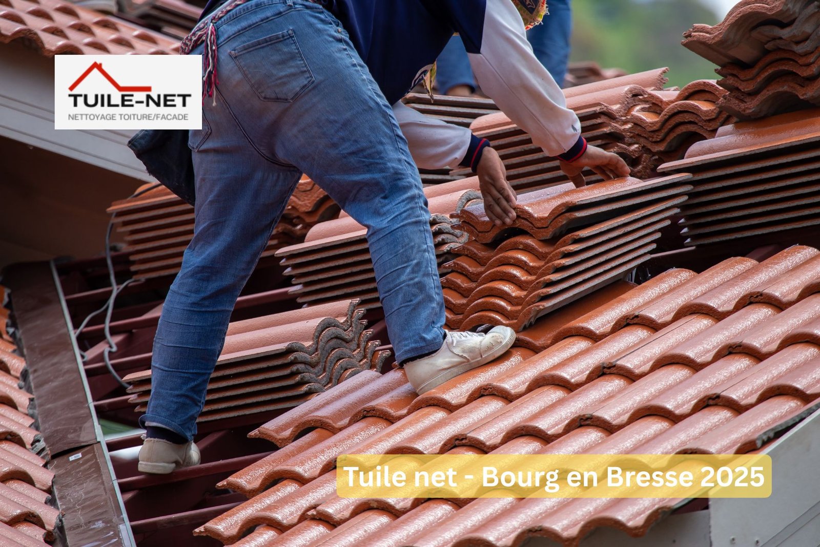Tuile Net couvreur bourg en bresse intervention 2025 - 2