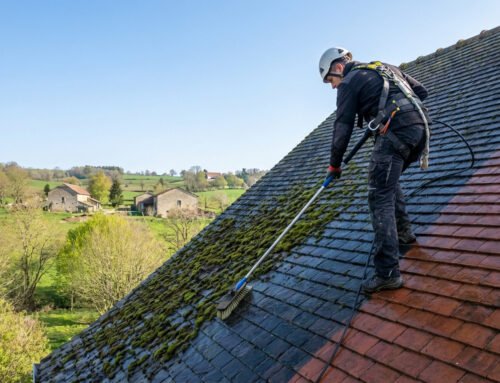 Nettoyer sa toiture après l&rsquo;hiver dans l&rsquo;Ain : bonne idée ?