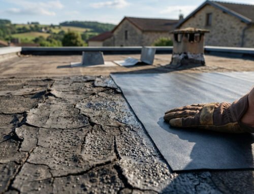 Réparation calandrite Ain : rénovez votre toit plat